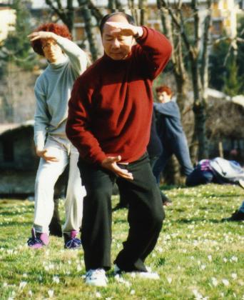 Mistrz Ming, praktyka Tai Chi, Sampeyre 1996 rok